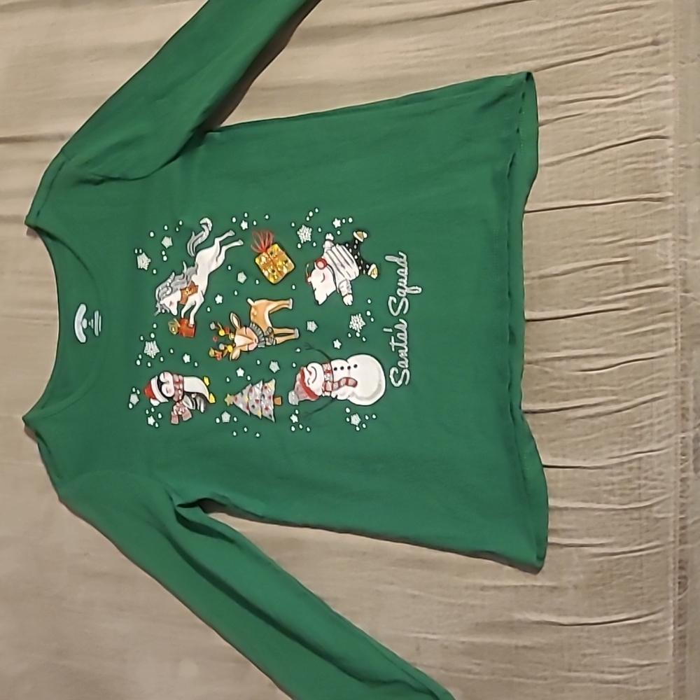 Girls Christmas shirt